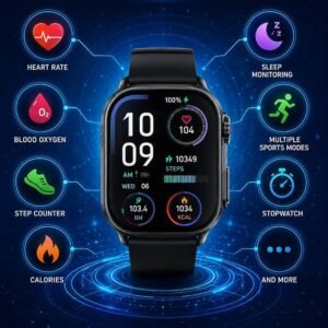 Ultra 3 Pro Smart Watch with 7 Strap Combo | Bluetooth Calling Smartwatch for Men & Women