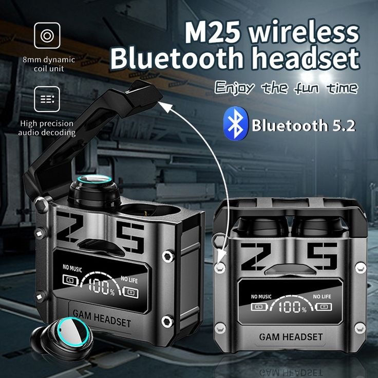 M25 Wireless Bluetooth Gaming Headset - Image 3
