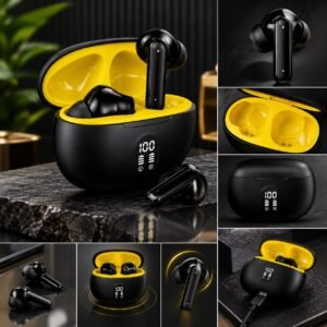Pro 3rd Gen TWS Bluetooth Earbuds with Digital Battery Display