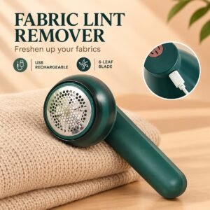 Rechargeable Lint Remover – Portable Electric Fabric Shaver for Clothes, Sweaters & Upholstery