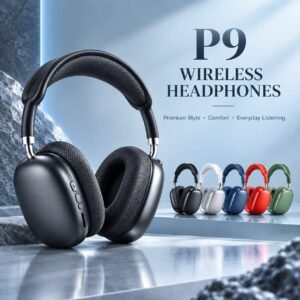 P9 Wireless Bluetooth Headphones with Noise Cancelling and Stereo Sound – Withbox (Random Color)