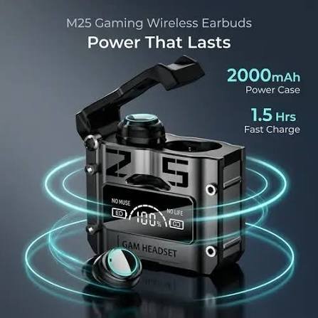 M25 Wireless Bluetooth Gaming Headset - Image 6
